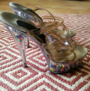 Bead Filled Dancer Heels